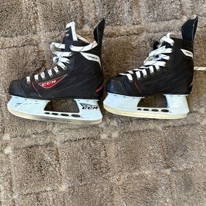 CCM Black and White Hockey Skates